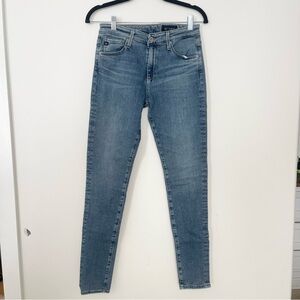 Adriano Goldschmied Farrah High Rise Skinny Jeans Size 26 Light Wash